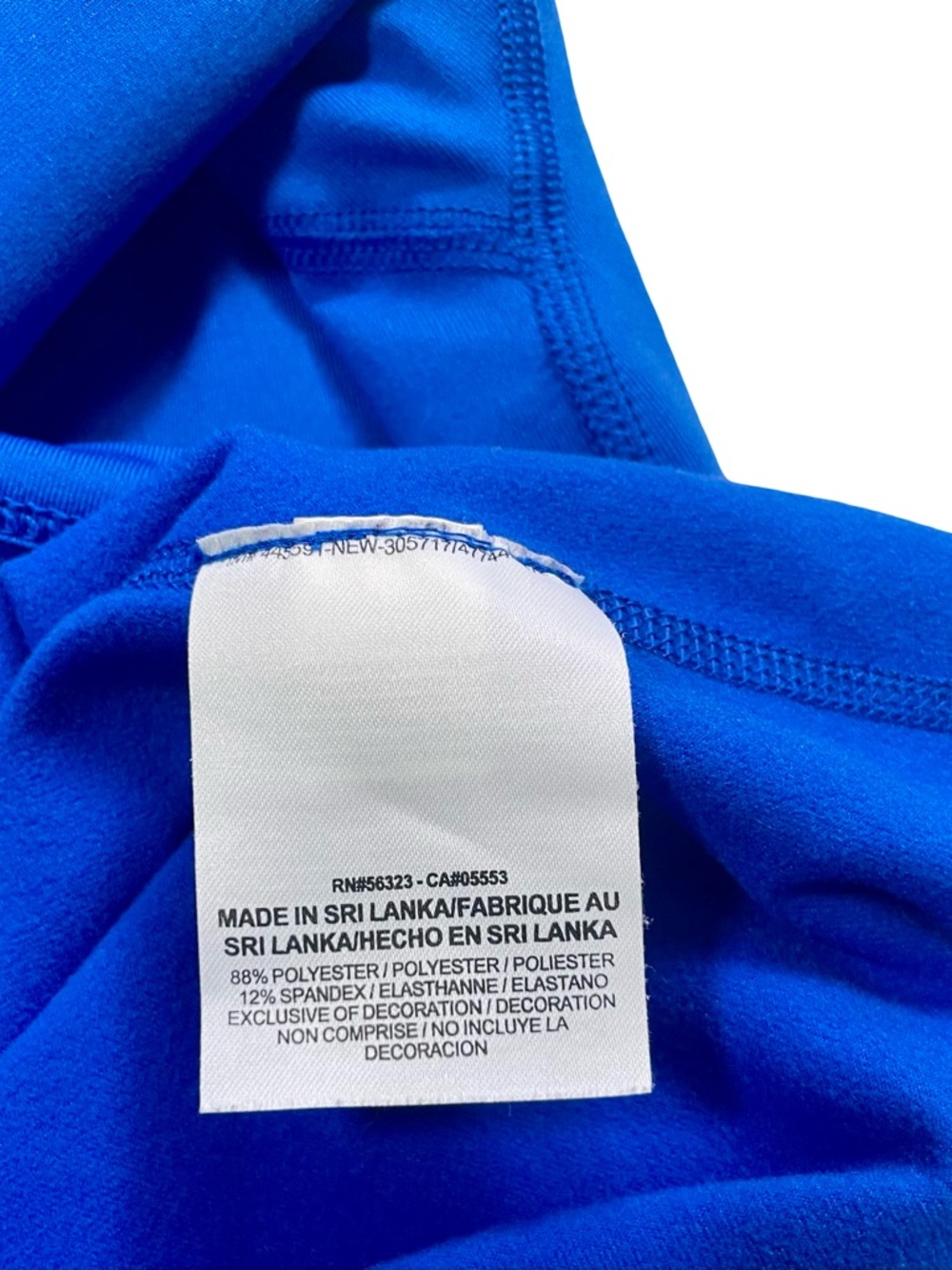 Nike Pro Dri-Fit Blue Half Zip Pullover Jacket Size Large - Picture 3 of 4